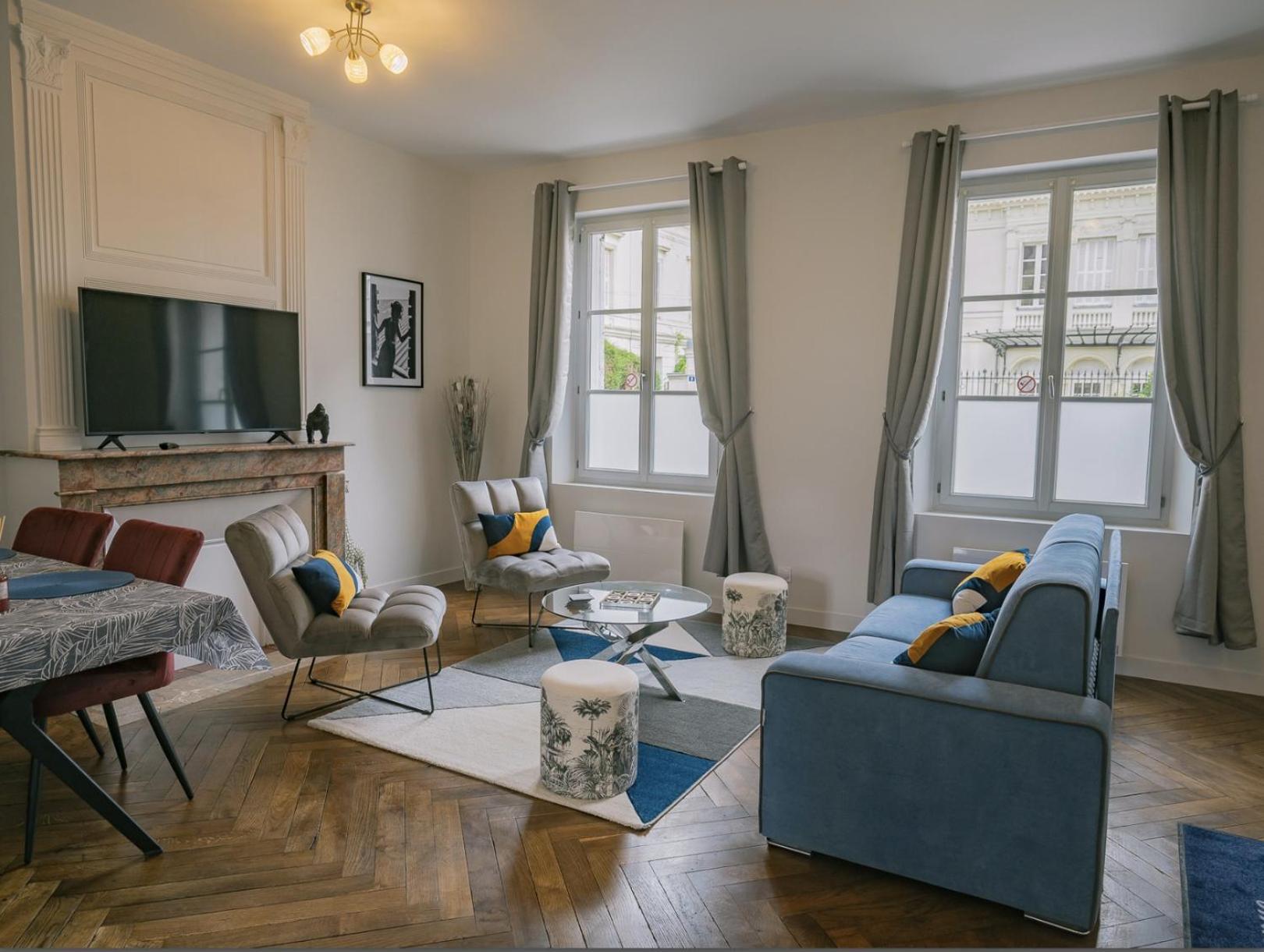 Appartement Refait A Neuf Avec Cachet De L'Ancien Сомюр Екстериор снимка